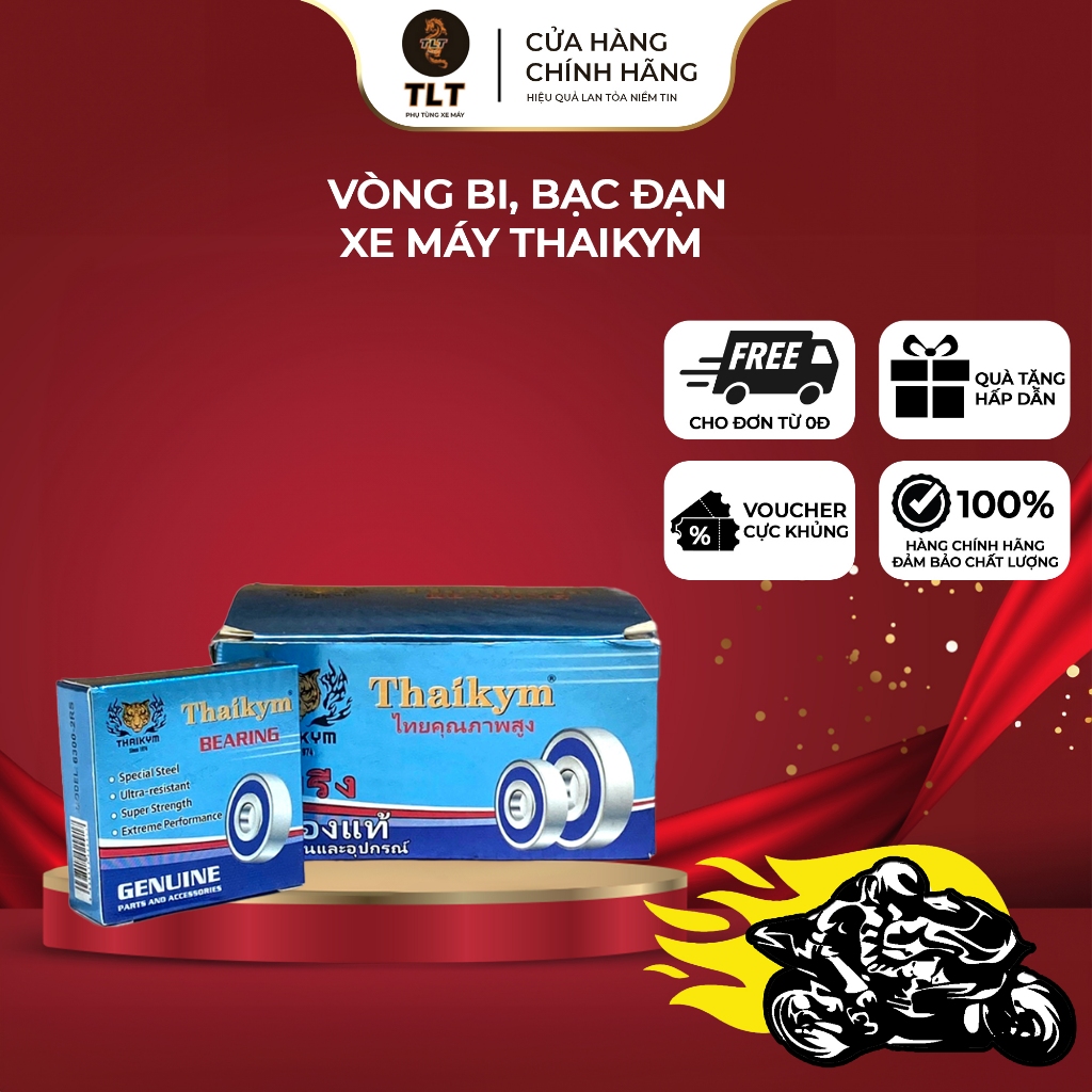 Vòng bi bạc đạn THAIKYM sản xuất theo công nghệ Thái Lan  -hàng đẹp - chất lượng cao bảo hành 12 tháng