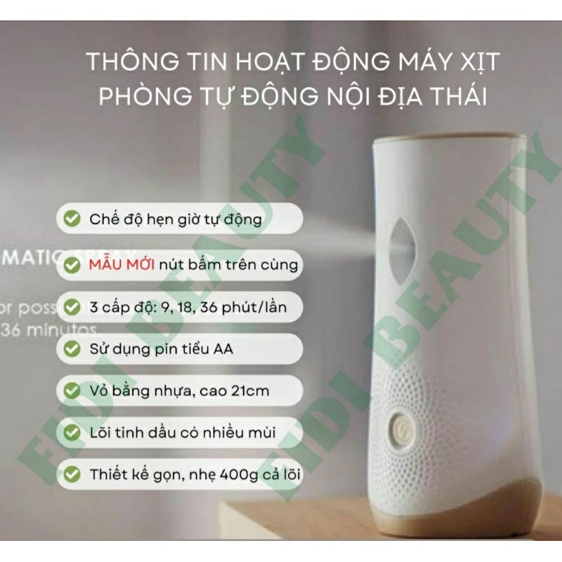 Lõi Xịt Thơm Phòng Tự Động Glade 175g/269ml