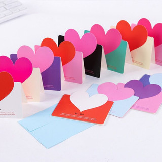Thiệp Valentine trái tim