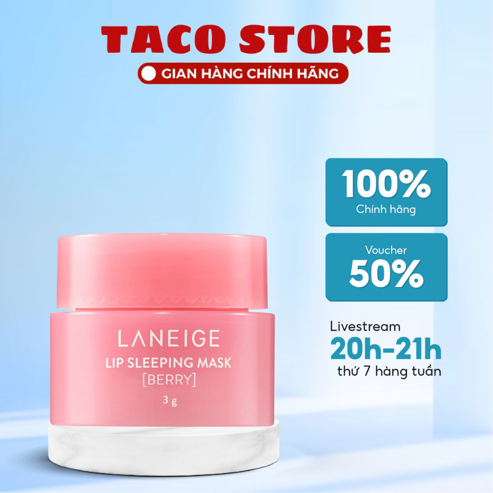 Mặt Nạ Ngủ Môi Laneige Mini 3g