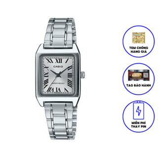 Đồng Hồ Nữ Dây Thép Không Ghỉ Chính Hãng CASIO LTP-V007D-7B