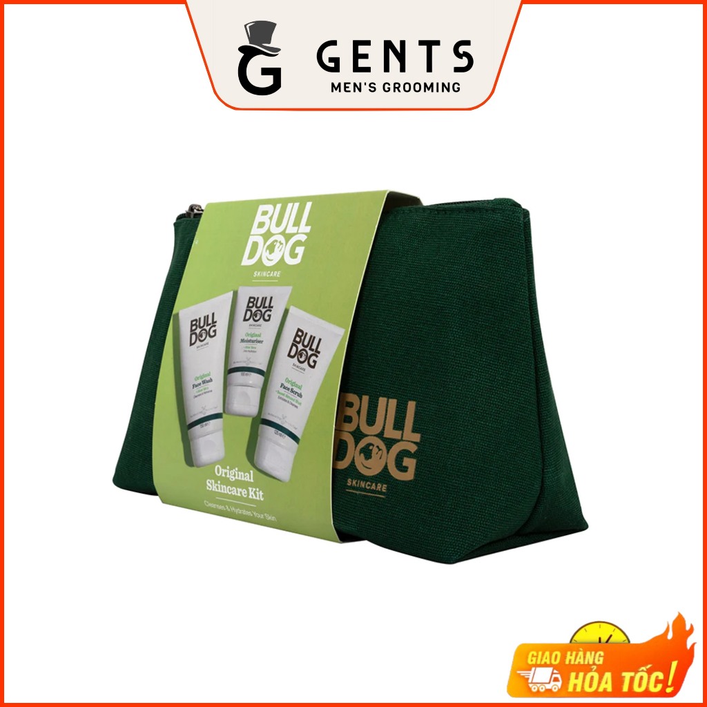 [Chỉ túi đựng] Túi đựng đồ du lịch đa năng cho nam Bulldog Skincare Original Skincare Kit