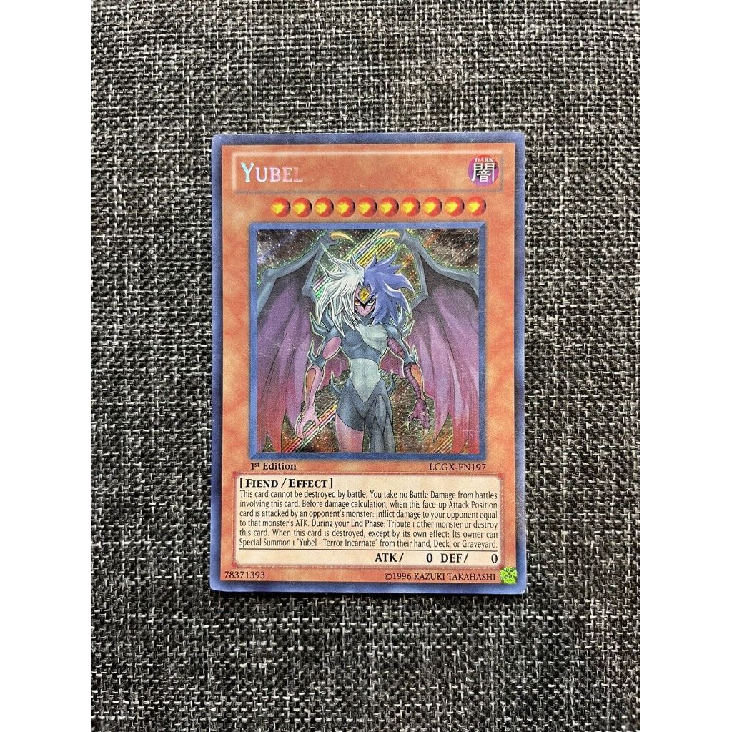 Lá bài thẻ bài Yugioh Yubel – Secret Rare - Tặng bọc bài nhựa bảo quản