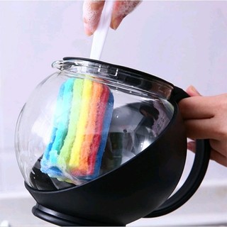 Dụng cụ cọ rửa ly chén 7 màu