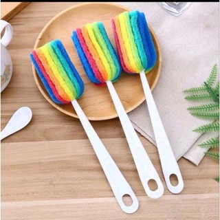 Dụng cụ cọ rửa ly chén 7 màu