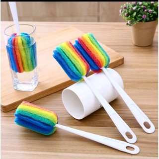 Dụng cụ cọ rửa ly chén 7 màu