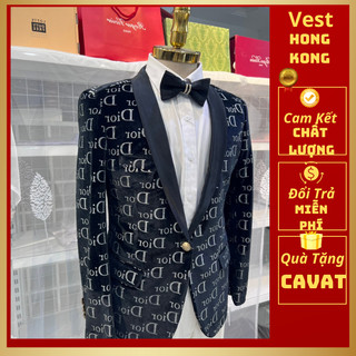 Áo vest nam họa tiết DIIO phong cách sang chảnh  lịch lãm , Hàng thiết kế new