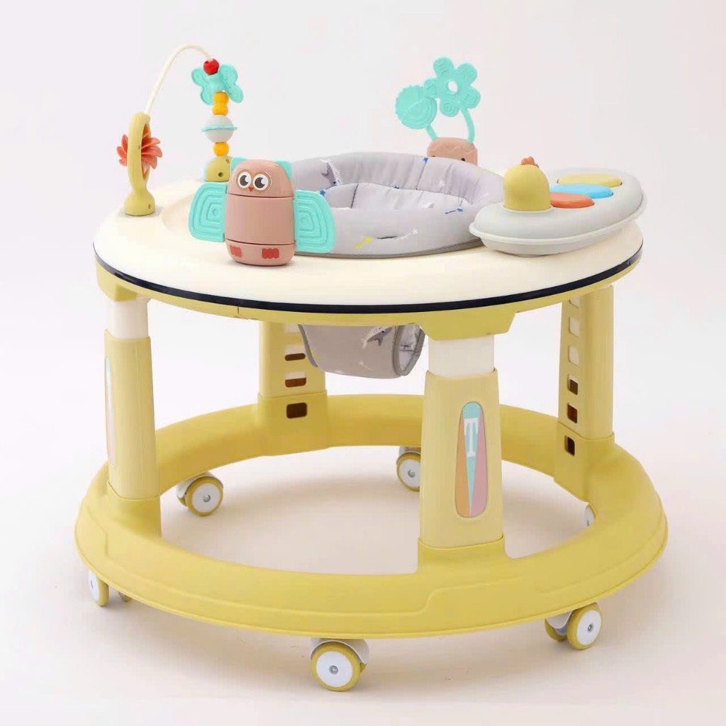 XE TRÒN TẬP ĐI CHO BÉ CAO CẤP CÓ NHẠC KẾT HỢP VỚI BÀN ĂN