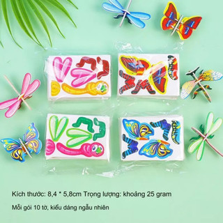Bộ 10 hình Lắp Ráp Côn Trùng 3D cho bé