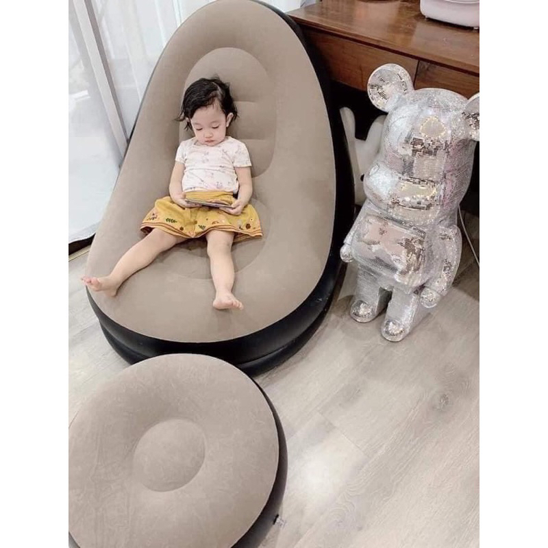 Set ghế bơm hơi 2 món