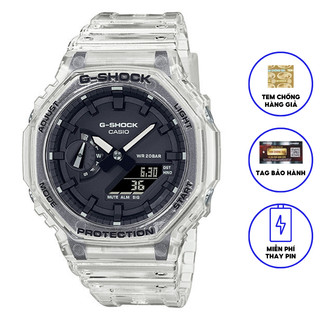 Đồng Hồ Casio Nam Dây Nhựa GSHOCK GA-2100SKE-7ADR Chính Hãng