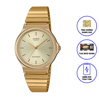 Đồng Hồ Casio Nữ Dây Kim Loại STANDARD MQ-24G-9EDF Chính Hãng