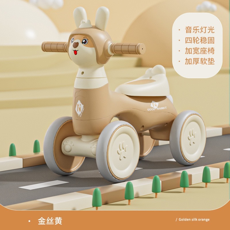 XE CHÒI CHÂN CHỐNG SỐC CHO BÉ CÓ ĐÈN VÀ NHẠC DÀNH CHO TRẺ TỪ 1-3 TUỔI