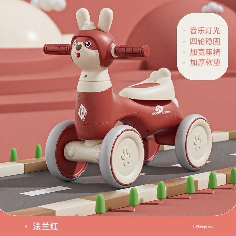 XE CHÒI CHÂN CHỐNG SỐC CHO BÉ CÓ ĐÈN VÀ NHẠC DÀNH CHO TRẺ TỪ 1 ĐẾN 3 TUỔI