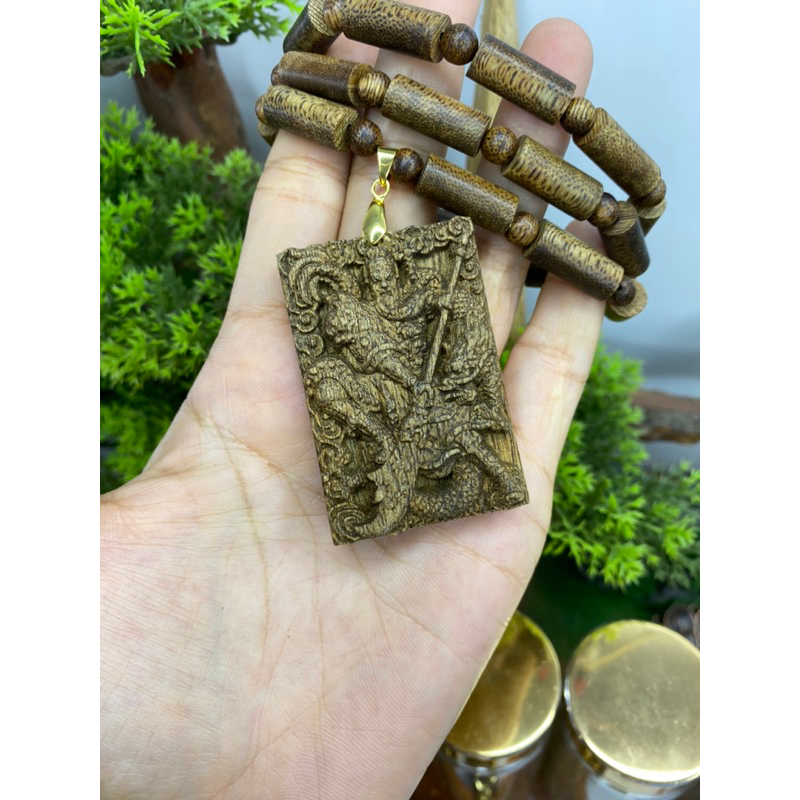 Dây chuyền trầm tốc mix mặt