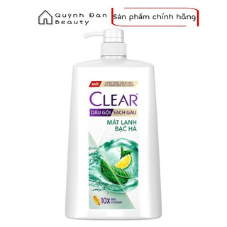  Dầu Gội Clear Sạch Gàu 1.4kg Mát Lạnh Bạc Hà 3x Sức Mạnh Đánh Bay Gàu Ngứa Vi Khuẩn 