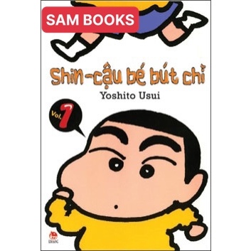 Trọn bộ 50 tập Shin cậu bé bút chì tặng 05 bút chì 2B trị giá 50k