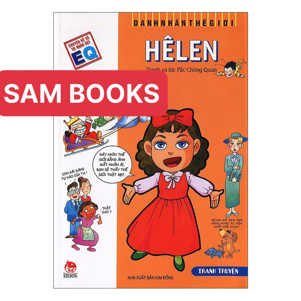 Danh nhân thế giới bộ 10 quyển bán lẻ kèm móc khóa nhân vật đáng yêu