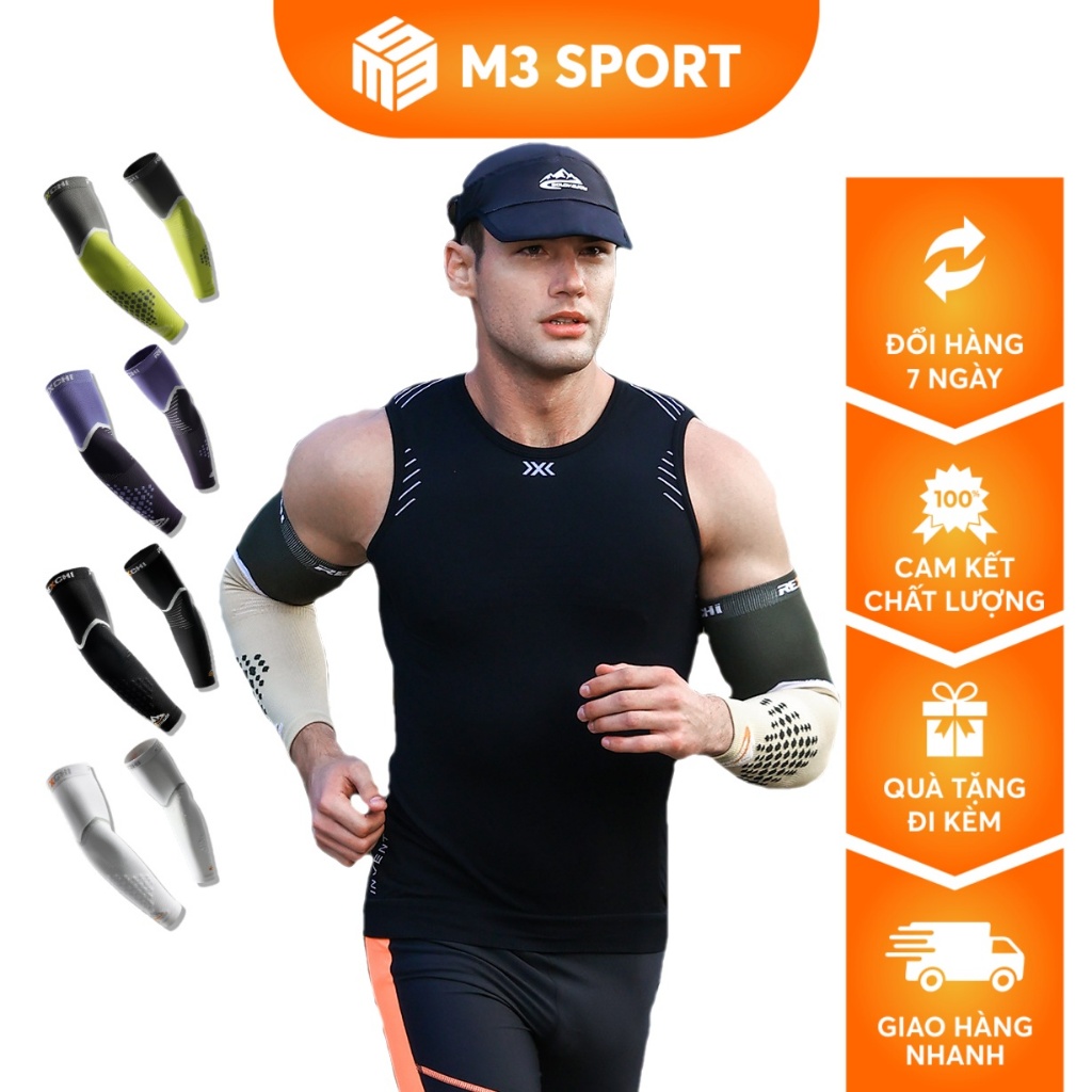 Găng Tay Thể Thao Găng Tay Chạy Bộ Đạp Xe Trail Tập Luyện Thể Thao Ngoài Trời Dã Ngoại Nam Nữ Chống Tia UV REXCHI HB36