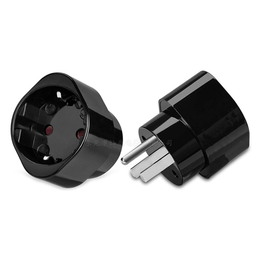 Phích cắm chuyển đổi 3 chấu sang 2 chấu  có đất 3800W 250V-16A