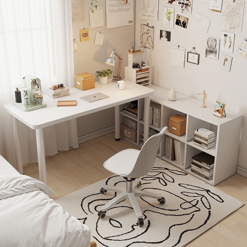 ✅FREESHIP✅ Bàn làm việc, bàn học gỗ kích thước D100 R48 Cao 75cm, chân sắt tròn , Decor Phòng