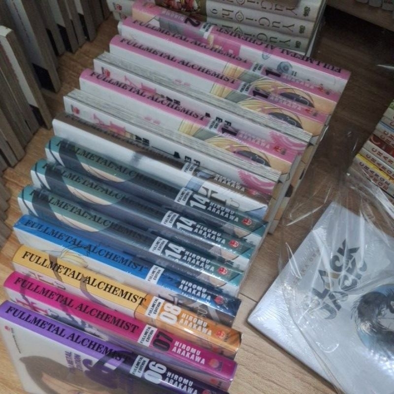 Fullmetal Alchemist bản in đầu có BM lẻ