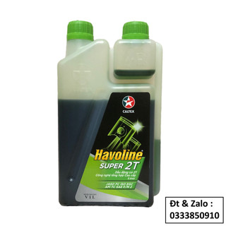 [ CHÍNH HÃNG ] Nhớt xe máy hai thì Caltex Havoline Plus 2T [ 1L ]