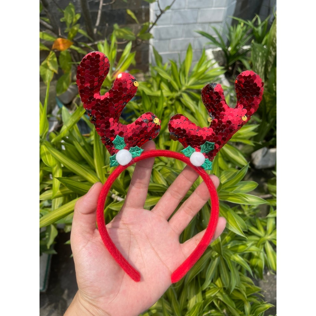 Bờm noel, cài tóc giáng sinh, băng đô đa dạng mẫu, quà tặng cho bé và người thân