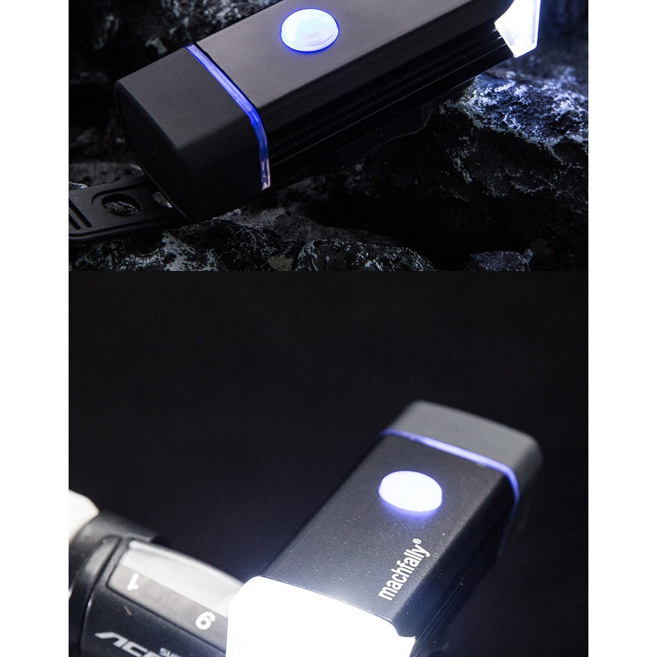 Đèn xe đạp  MACHALLY thế hệ mới, đèn led gắn xe đạp siêu sáng