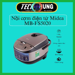 Nồi cơm điện tử tefal 1.8 lít hàng chính hãng và midea 1.8 lít mb-fs5020
