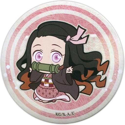 Huy hiệu kim loại - Kimetsu no Yaiba - Canaria Ataritsuki! Trading Can Badge - Kamado Nezuko