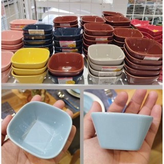 Chén sứ đựng nước chấm hình vuông - chén sứ đựng nước chấm vuông