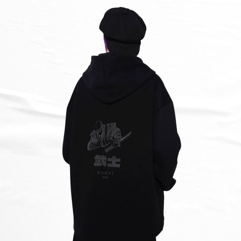 Áo hoodie thiết kế Unisex Zune.zx, BUSHI HOODIE