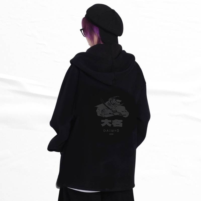 Áo hoodie thiết kế Unisex Zune.zx, DAIMYO HOODIE