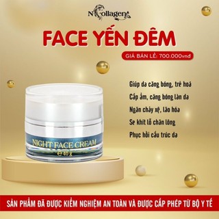 Kem face yến đêm N collagen