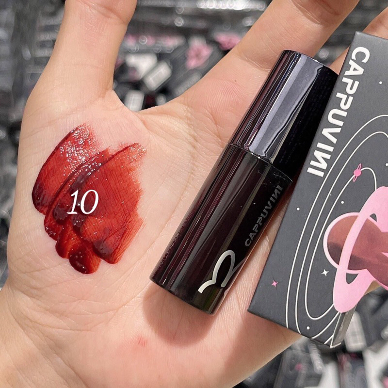 SON THỎ ĐEN CAPPUVINI SIÊU LÌ