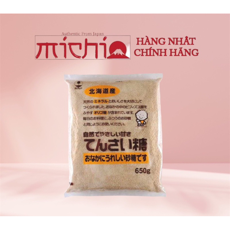 Đường củ cải của Nhật Bản 650g, đường Hokuren tinh khiết