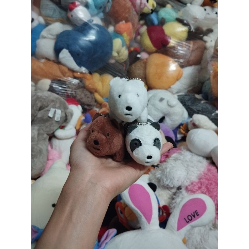 Sét móc khoá bộ 3 , dùng làm móc treo khoá, treo balo