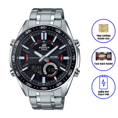 Đồng Hồ Nam Casio Dây Kim Loại EDIFICE EFV-C100D-1AV Chính Hãng
