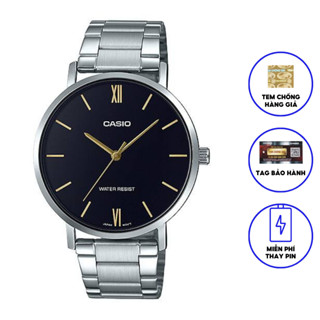 Đồng hồ nam dây kim loại Casio MTP-VT01D-1BUDF chính hãng