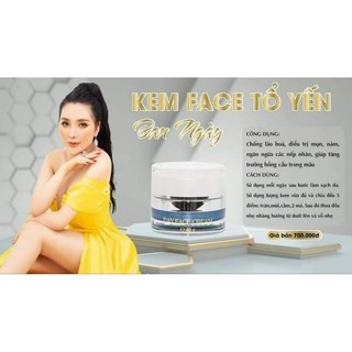 Kem tổ yến ngày ncollagen trần bích ngân