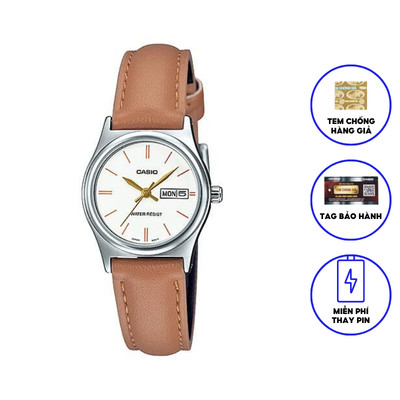 Đồng Hồ Nữ Casio Dây Da LTP-V006L-7B2UDF Chính Hãng