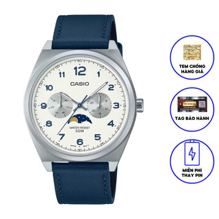 Đồng hồ nam dây da chính hãng casio mtp-m300l-7avdf
