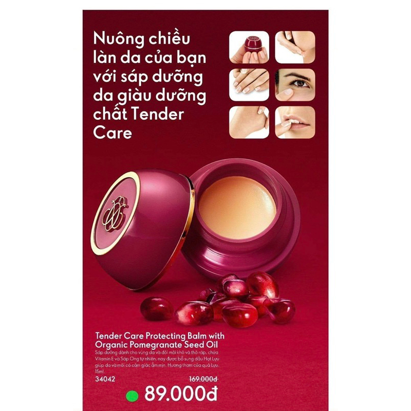 Sáp dưỡng môi mềm mịn