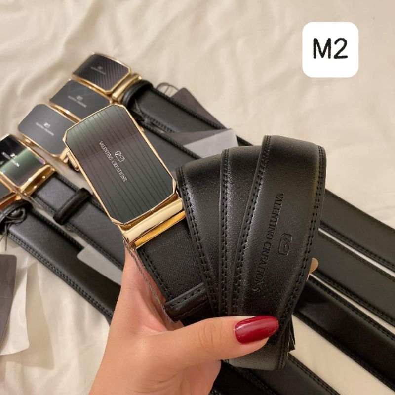 Dây nịt thắt lưng dây nịt nam Valentino Creations wallet slide auto buckle belt Malaysia