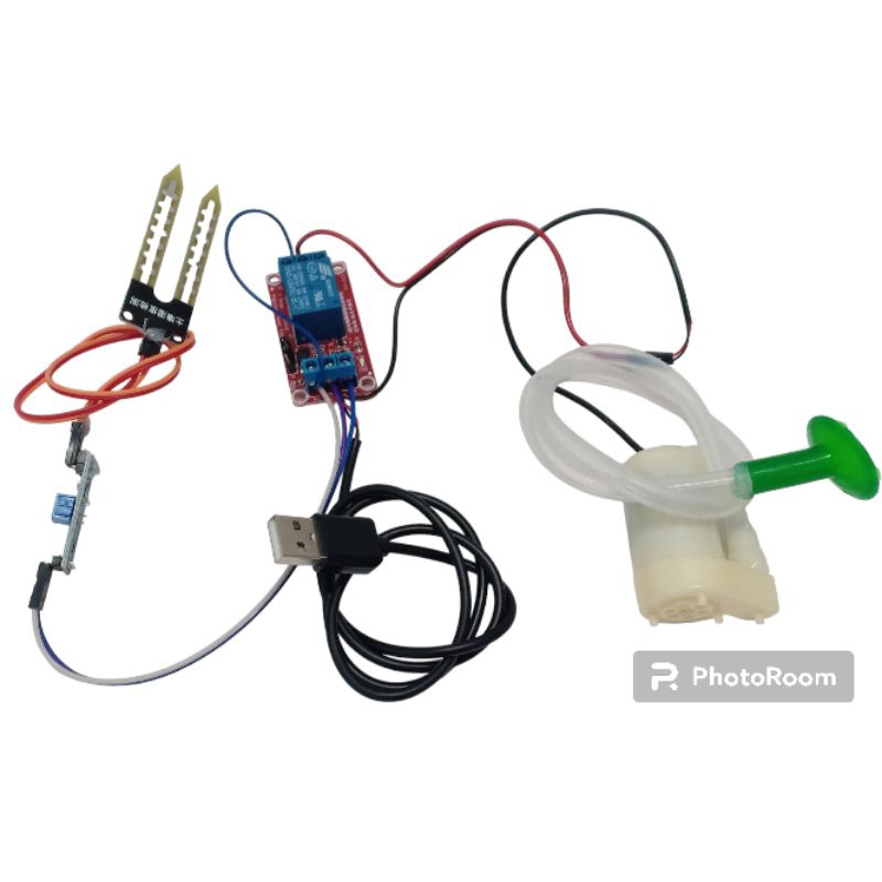Mạch điện Steam - Bộ mạch tưới cây tự động bằng cảm biến độ ẩm đất
