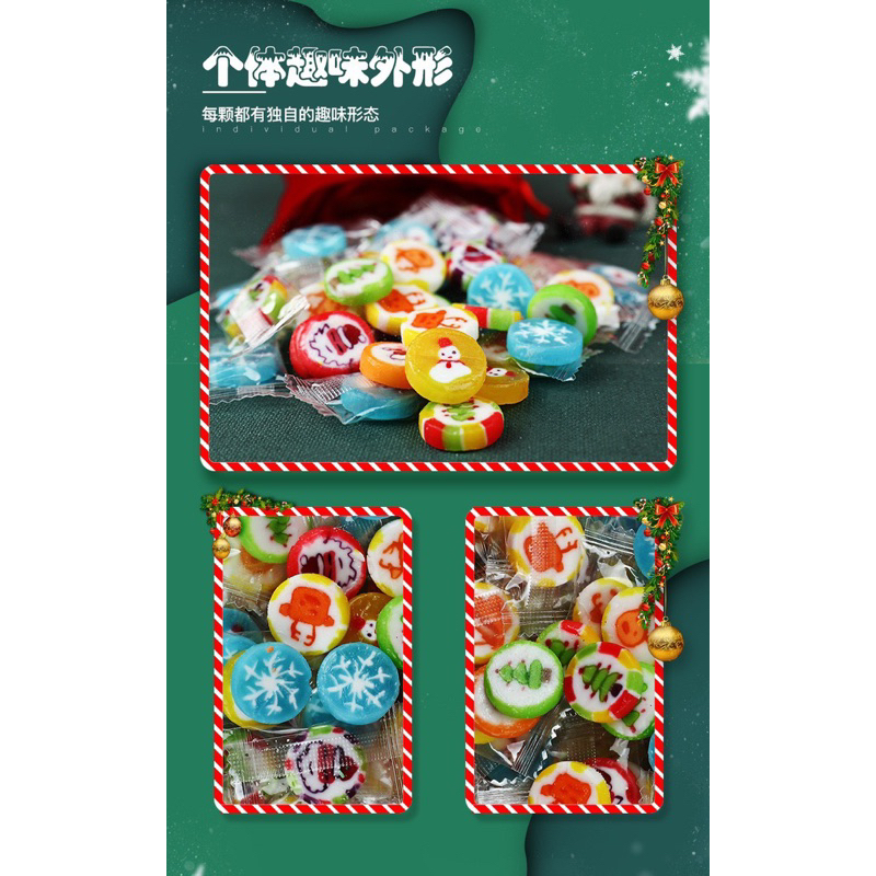 Kẹo nghệ thuật hình Giáng Sinh Noel cho bé | Quà Noel trẻ em