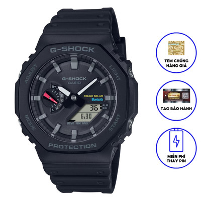 Đồng Hồ Nam Dây Nhựa Chính Hãng Casio GSHOCK GA-B2100-1ADR