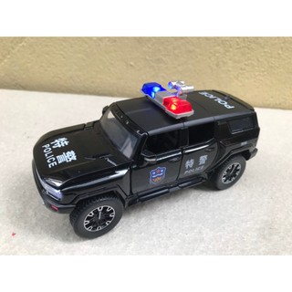 Mô hình xe Cảnh Sát GMC HUMMER EVs - 1:32