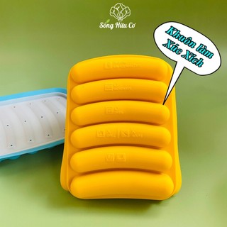 Khuôn silicone làm xúc xích cho bé